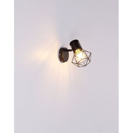 Globo 54017-1 - Väggspotlight PRISKA 1xE27/40W/230V