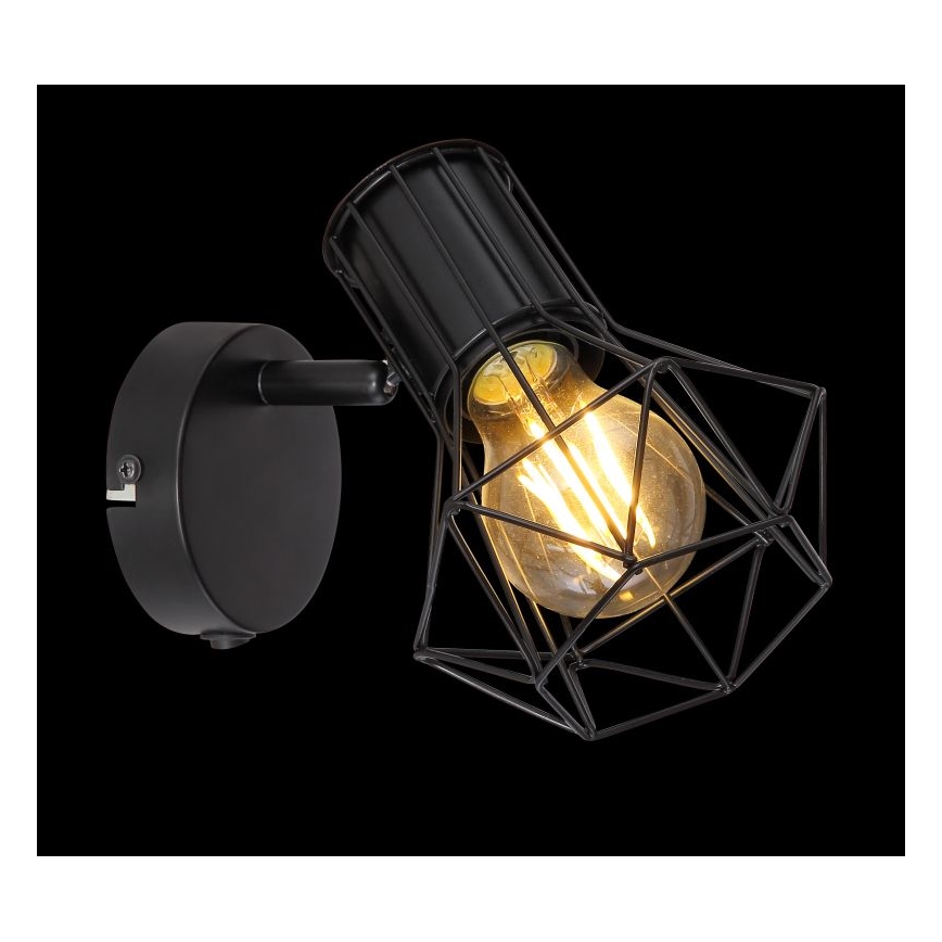 Globo 54017-1 - Väggspotlight PRISKA 1xE27/40W/230V