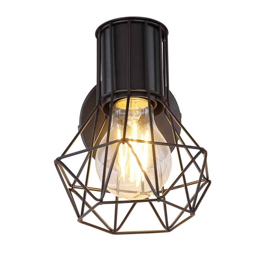 Globo 54017-1 - Väggspotlight PRISKA 1xE27/40W/230V