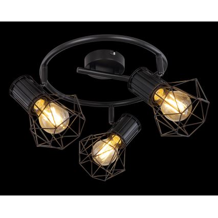 Globo 54017-3 - Spotlight PRISKA 3xE27/40W/230V