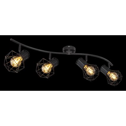 Globo 54017-4 - Spotlight PRISKA 4xE27/40W/230V