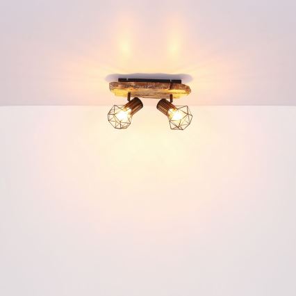 Globo - Spotlampa 2xE27/60W/230V