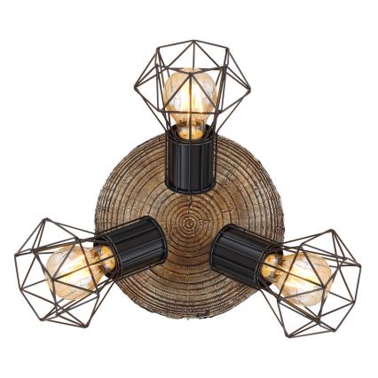 Globo - Spotlampa 3xE27/60W/230V