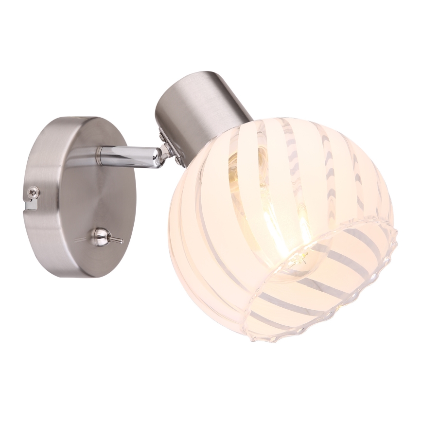 Globo 54025-1 - Väggspotlight WILLY 1xE27/40W/230V