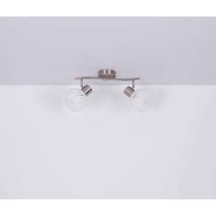 Globo 54025-2 - Spotlight WILLY 2xE27/40W/230V