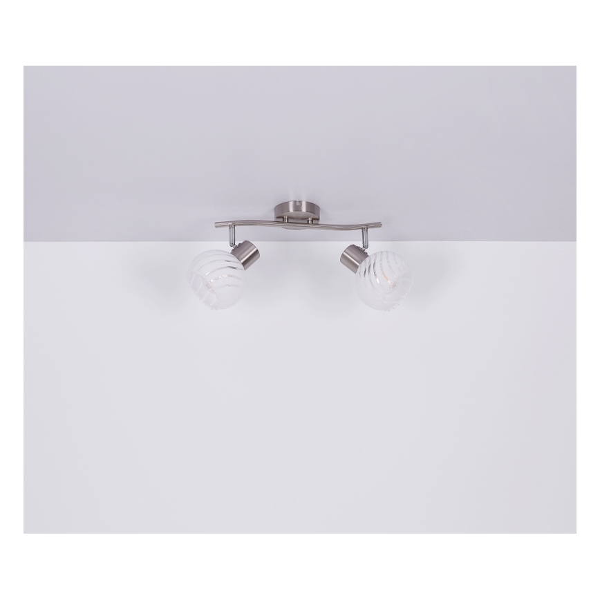 Globo 54025-2 - Spotlight WILLY 2xE27/40W/230V