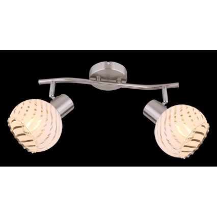 Globo 54025-2 - Spotlight WILLY 2xE27/40W/230V