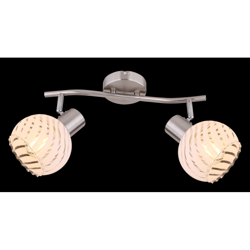 Globo 54025-2 - Spotlight WILLY 2xE27/40W/230V