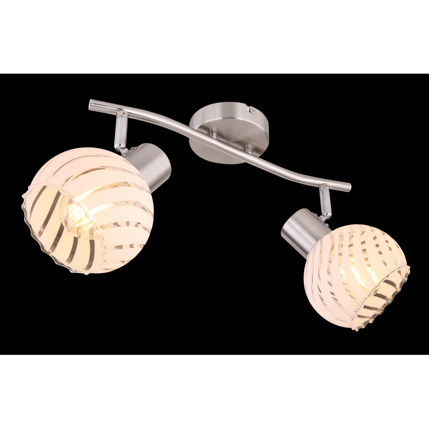 Globo 54025-2 - Spotlight WILLY 2xE27/40W/230V