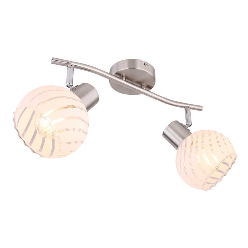 Globo 54025-2 - Spotlight WILLY 2xE27/40W/230V