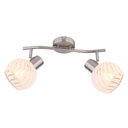 Globo 54025-2 - Spotlight WILLY 2xE27/40W/230V