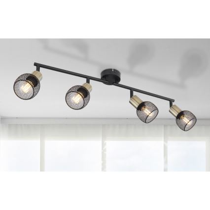 Globo 54028-4 - Spotlight FIASTRA 4xE14/40W/230V