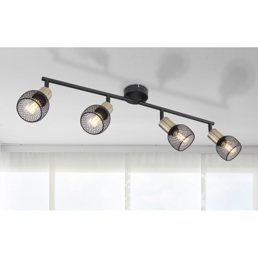Globo 54028-4 - Spotlight FIASTRA 4xE14/40W/230V