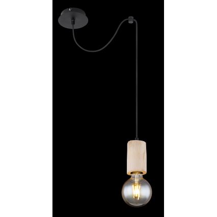 Globo 54032-1H - Ljuskrona med snöre JOSEBA 1xE27/60W/230V