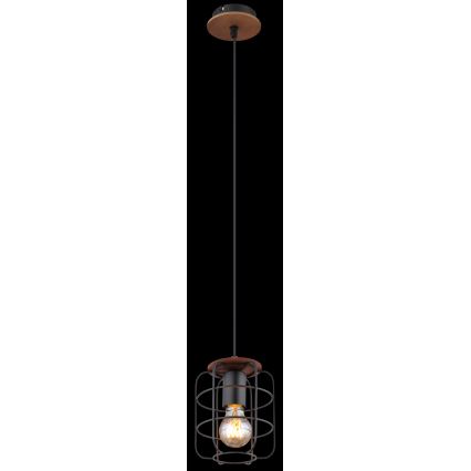 Globo - Ljusskrona med upphängningsrem  1xE27/40W/230V