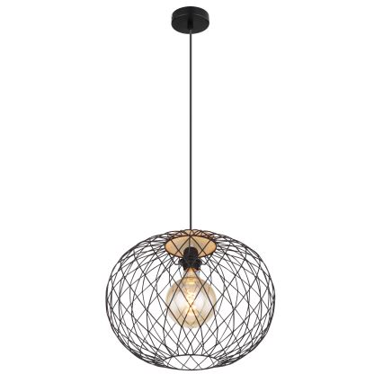 Globo - Ljusskrona med upphängningsrem  1xE27/60W/230V