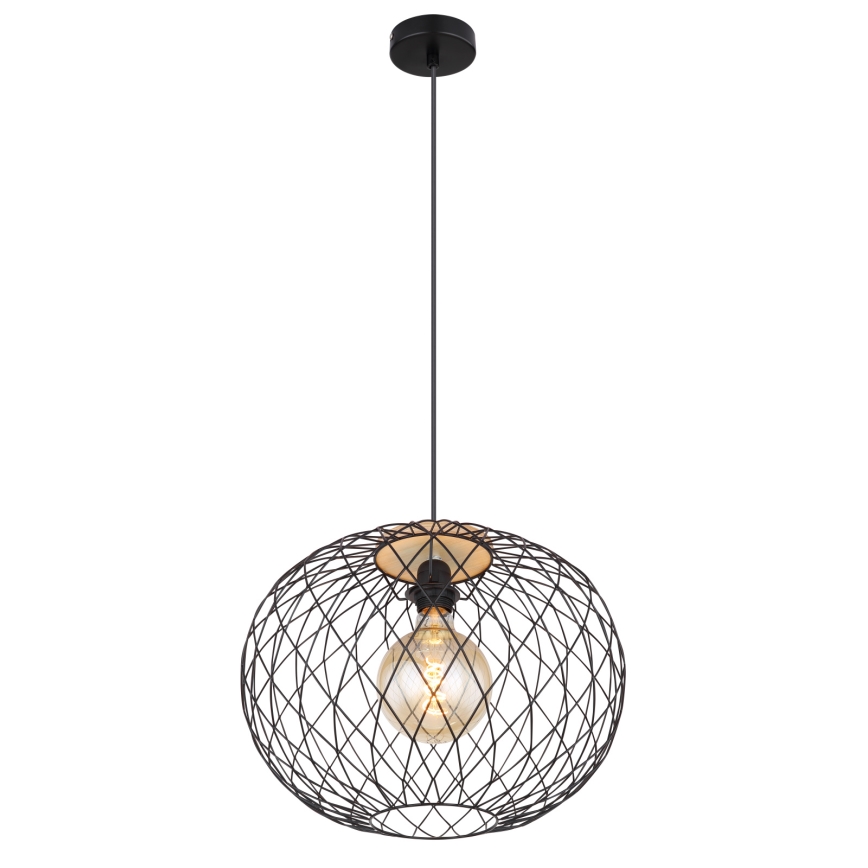 Globo - Ljusskrona med upphängningsrem  1xE27/60W/230V