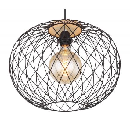 Globo - Ljusskrona med upphängningsrem  1xE27/60W/230V