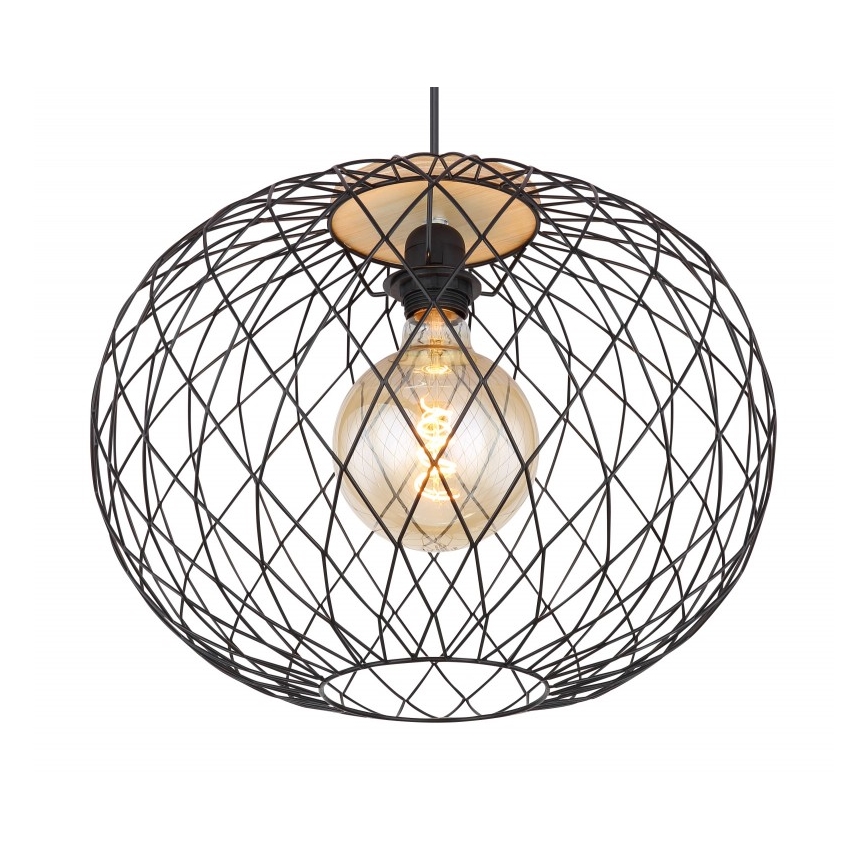 Globo - Ljusskrona med upphängningsrem  1xE27/60W/230V