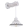 Globo 54050W - Väggspotlight JOWITA 1xE27/40W/230V