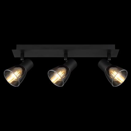 Globo - Spotlampa 3xE14/40W/230V svart