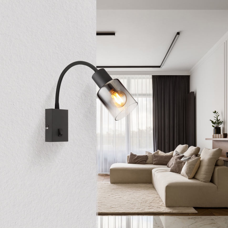 Globo - Flexibel vägglampa 1xE14/40W/230V