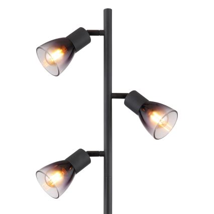 Globo - Golvlampa 3xE14/25W/230V svart
