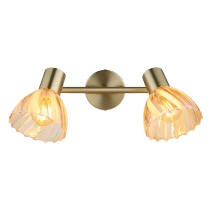 Globo - Spotlight 2xE14/40W/230V guld