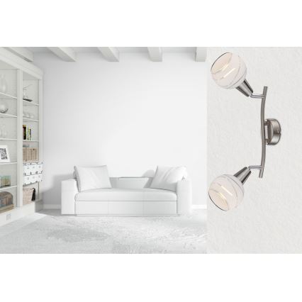 Globo - LED spotlight 2xE14/4W/230V