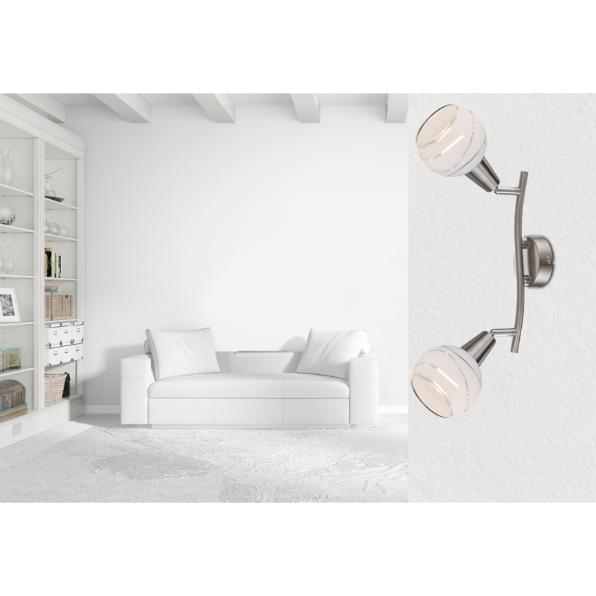Globo - LED spotlight 2xE14/4W/230V