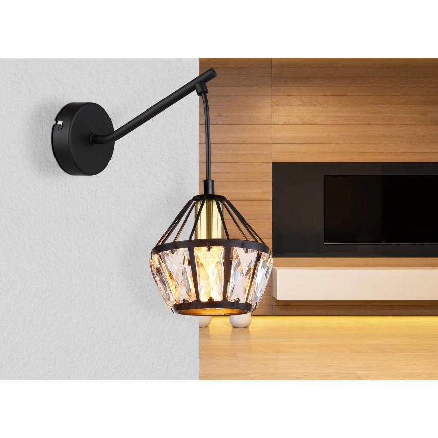 Globo 54359W - Vägglampa LOIS 1xE14/40W/230V