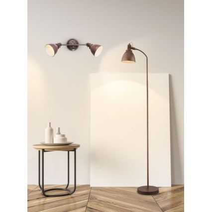 Globo 54647S - Golvlampa GIORGIO 1xE14/40W/230V