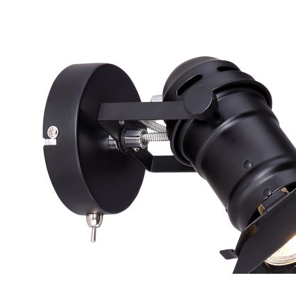 Globo - Väggmonterad spotlampa 1xGU10/50W/230V