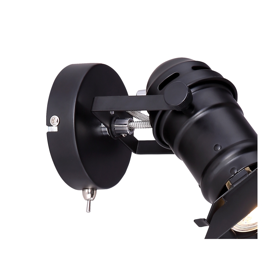 Globo - Väggmonterad spotlampa 1xGU10/50W/230V