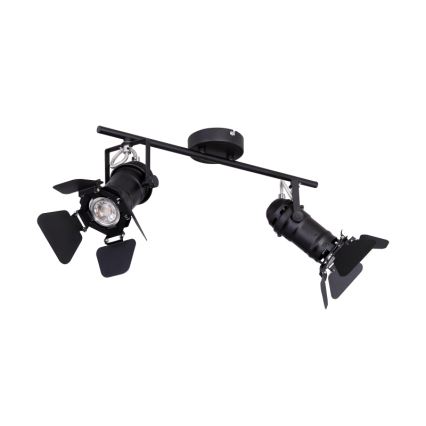 Globo - Riktbar spotlampa 2xGU10/50W/230V