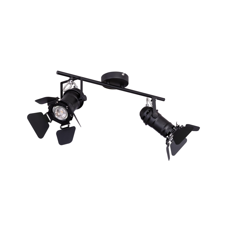 Globo - Riktbar spotlampa 2xGU10/50W/230V