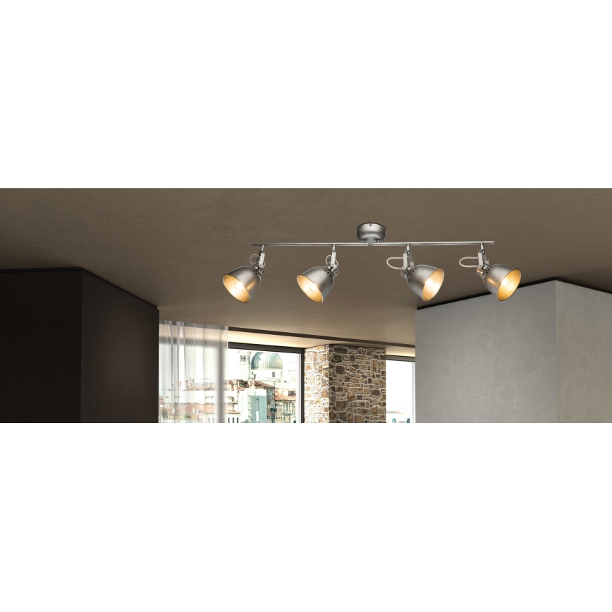 Globo 54651-4 - Spotlight HERNAN 4xE14/40W/230V
