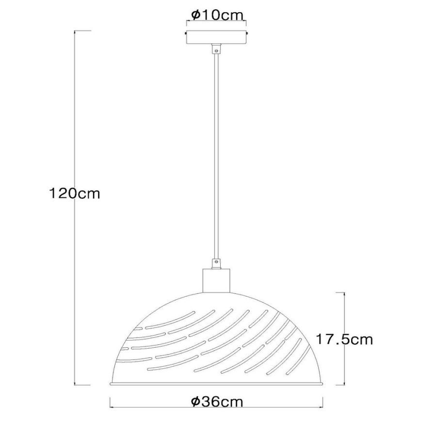 Globo - Taklampa med 1xE27/60W/230V