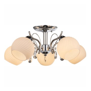 Globo 54711-5 - Takbelysning PERDITA 5xE14/40W/230V