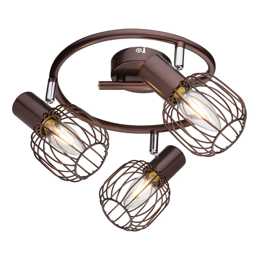 Globo 54801-3 - Spotlight AKIN 3xE14/40W/230V