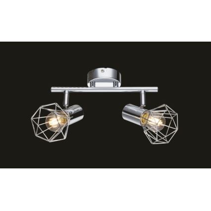 Globo 54802-2 - Spotlight XARA I 2xE14/40W/230V