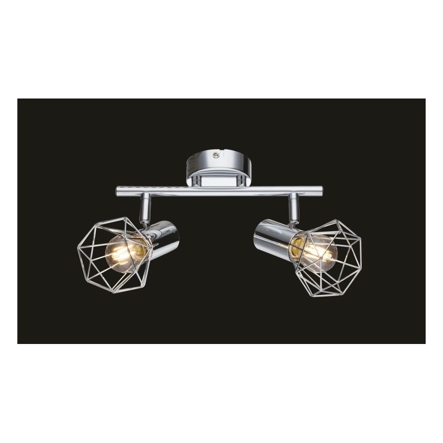 Globo 54802-2 - Spotlight XARA I 2xE14/40W/230V
