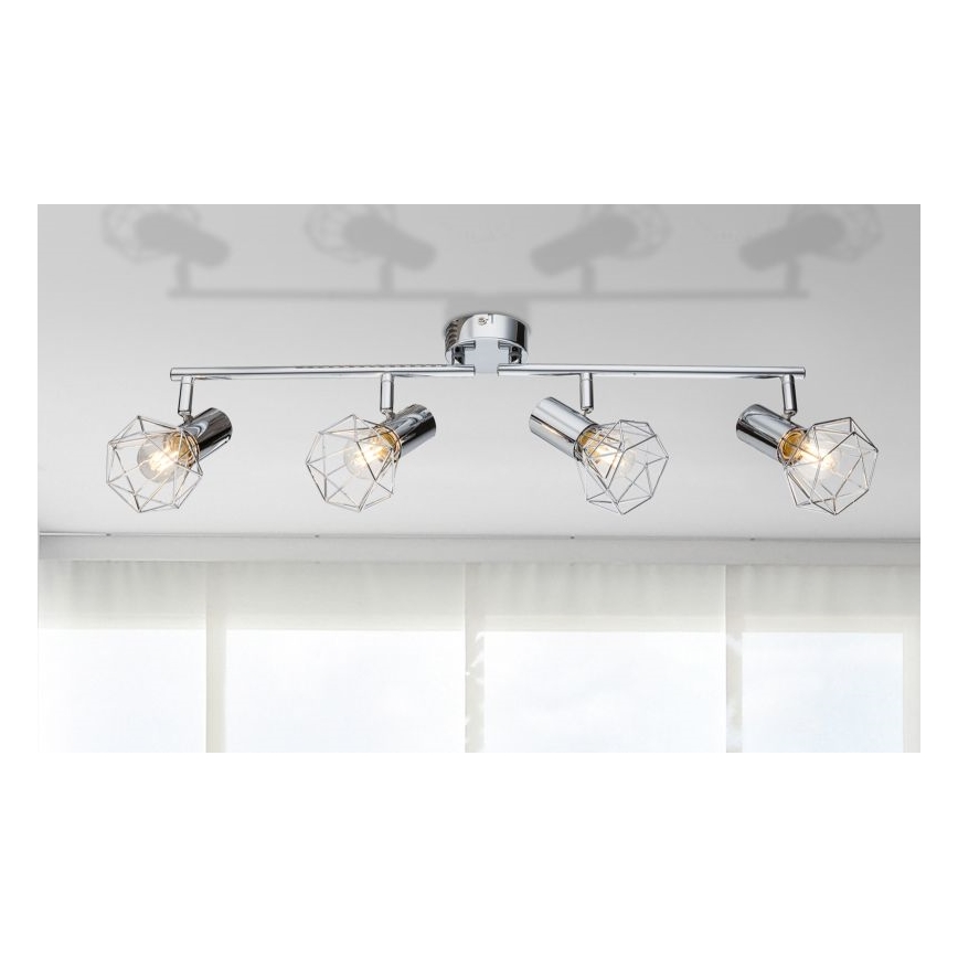 Globo 54802-4 - Spotlight XARA I 4xE14/40W/230V