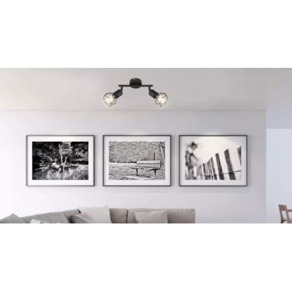Globo 54802S-2 - Spotlight XARA 2xE14/40W/230V