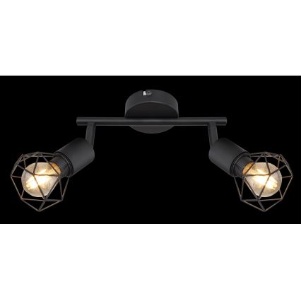 Globo 54802S-2 - Spotlight XARA 2xE14/40W/230V