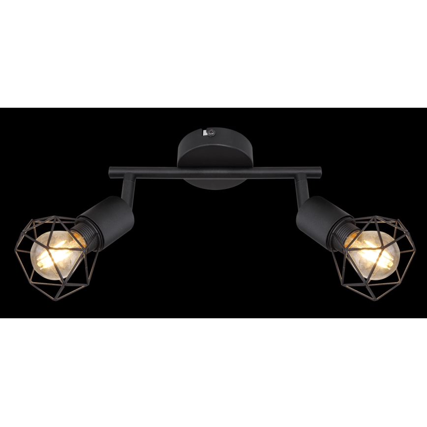 Globo 54802S-2 - Spotlight XARA 2xE14/40W/230V