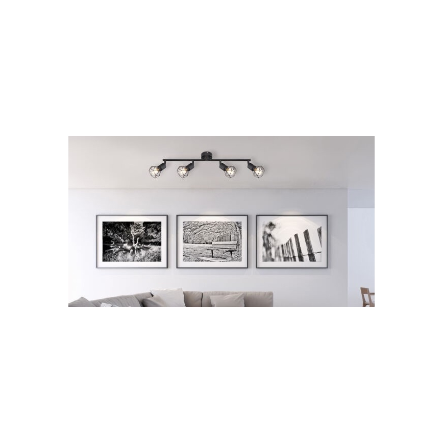 Globo 54802S-4 - Spotlight XARA 4xE14/40W/230V