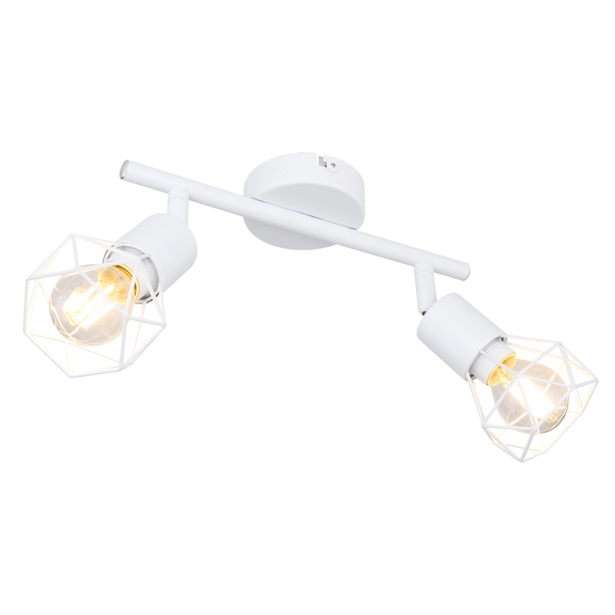 Globo 54802W-2 - Spotlight XARA 2xE14/40W/230V