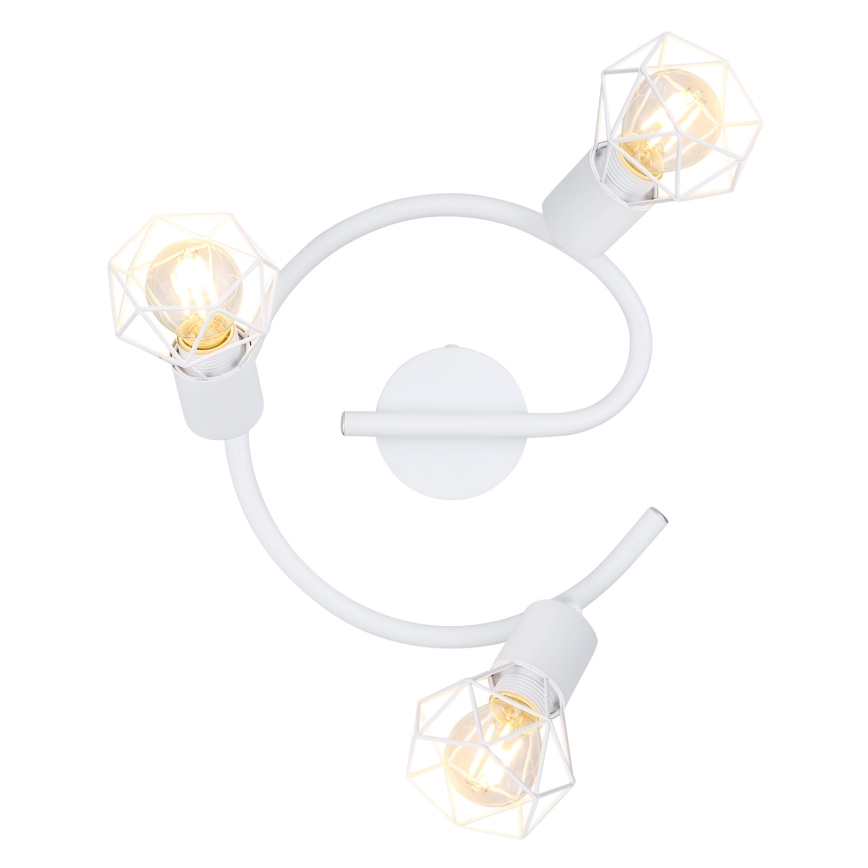 Globo 54802W-3 - Spotlight XARA 3xE14/40W/230V