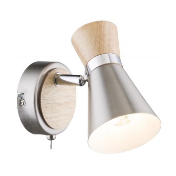 Globo 54807-1 - Väggspotlight AERON 1xE14/25W/230V